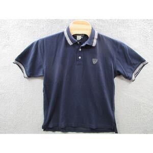 Vintage ARNOLD PALMER SPORTSWEAR Men's Medium Blue Cotton Polo Shirt
